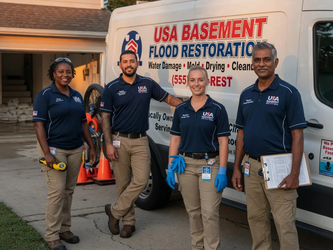 Basement Flood Cleanup company in Lejunior, KY