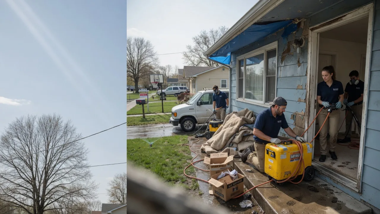 Basement Flood Cleanup in Lejunior, KY near me